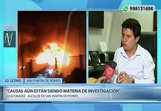 Alcalde de SMP: Intervenimos el garaje porque ahí abastecían combustible