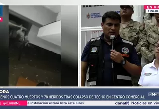 Alcalde de Trujillo asegura que lluvia causó colapso de techo