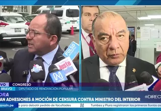 Aldo Bravo cuestiona censura contra César Astudillo y acusa a Juntos por el Perú de “boicot”
