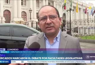 Aldo Bravo pide evaluar en Ética a Iber Maraví tras altercado con ministro César Astudillo