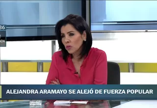 Alejandra Aramayo: “Probablemente nunca más postule al Congreso”