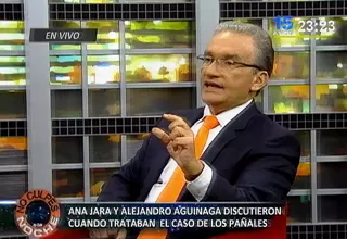 Alejandro Aguinaga: Ana Jara ha mentido sobre pañales desaparecidos