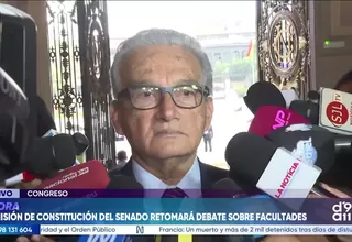 Alejandro Aguinaga defiende ampliación a 27 puntos del pedido de facultades legislativas