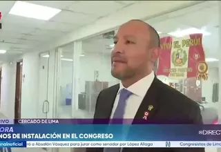 Alejandro Muñante: "Los congresistas de Lima y los congresistas reelectos no van a recibir el bono"