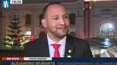 Alejandro Muñante: Sin Congreso no hay democracia - Noticias de congreso