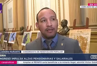 Alejandro Muñante sobre gasto fiscal: Hay afanes electorales y temas ideológicos