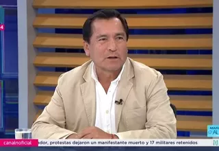 Alejandro Narváez negó salvataje del gobierno a Petroperú