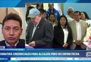 Alejandro Rospigliosi advierte riesgo de “reelección encubierta” mediante primeros regidores