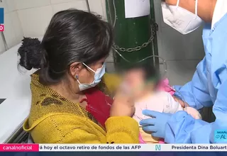 Alertan aumento de casos de neumonía y baja vacunación en Perú