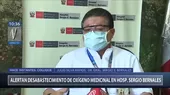 Advierten sobre desabastecimiento de oxígeno medicinal en el hospital Sergio Bernales - Noticias de oxigeno-medicinal
