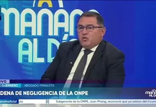 Alex Guerrero señala que Corvetto podría enfrentar responsabilidades si se prueban omisiones en elecciones 2026