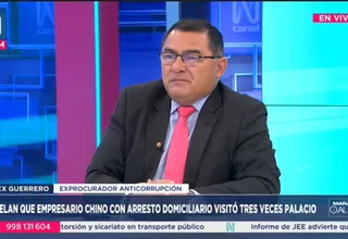 Alex Guerrero: Segundo encuentro muestra vínculo cercano entre presidente José Jerí y empresario chino