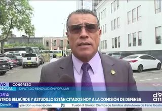 Alex Segura: Salida de Óscar Arriola no solucionará por sí sola la inseguridad ciudadana