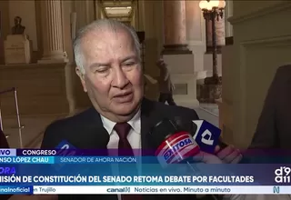 Alfonso López-Chau: Ahora Nación evalúa pedir interpelación al ministro del Interior César Astudillo