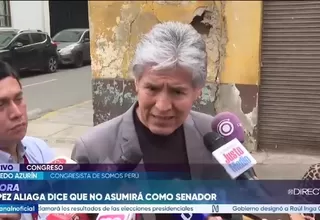 Alfredo Azurín advierte “trasfondo” en pedido de indulto a Pedro Castillo y pide vigilancia ciudadana