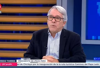 Alfredo Torres: Podría estarse incubando un voto antisistema