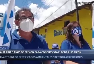 Fiscalía solicitó 6 años de prisión contra congresista electo de Alianza Para el Progreso