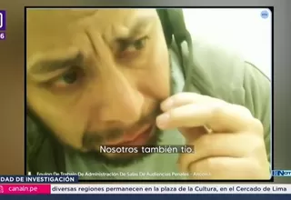 Alias El Jorobado reaparece y lloró por prisión de sus sobrinos