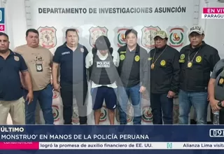 Alias El Monstruo ya en manos de la Policía Nacional del Perú