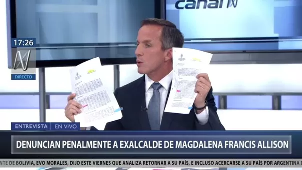 Allison: No hay un empleado de la Municipalidad de Magdalena que no tenga jubilación - Canal N