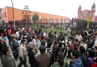 Alrededor de 120 policías resguardan la seguridad del convento de Santa Rosa de Lima