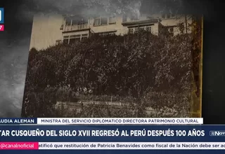 Altar cusqueño regresa al Perú tras más de un siglo en Suecia