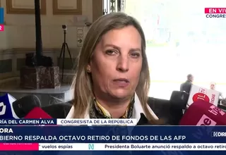 Alva defiende reforma de pensiones y critica desinformación