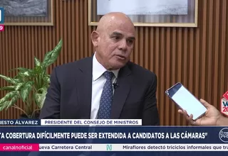 Álvarez: Gobierno garantiza seguridad a candidatos presidenciales