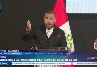 Álvaro Paz de la Barra propone convertir municipios en zonas económicas especiales