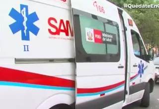 Coronavirus: Ambulancia que transportaba a infectado esperó varias horas para entrar a hospital