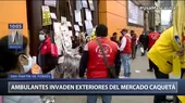 Ambulantes se mantienen en exteriores del mercado Caquetá - Noticias de caqueta