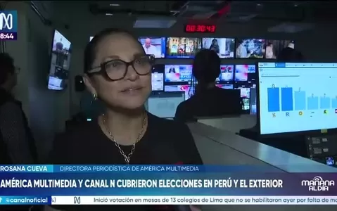 América Multimedia y Canal N cubrieron elecciones en Perú y el exterior