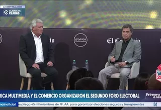 América Multimedia y El Comercio organizaron segundo foro electoral
