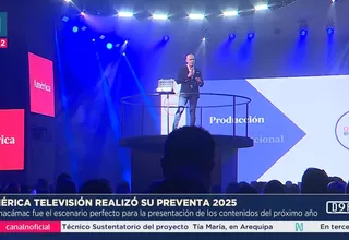 América Televisión lanza su preventa 2025 con grandes novedades