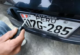 Ampliaron plazo para cambio de placas hasta el 31 de diciembre