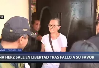 Ana Herz sale en libertad tras revocarse prisión preventiva en su contra