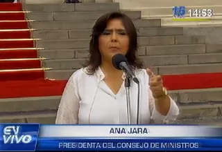 Ana Jara anunció el cierre temporal de la DINI para su reorganización