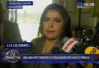 Ana Jara: No existe perjuicio para el Estado en la compra de pañales