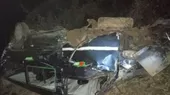 Áncash: despiste de minivan deja 3 muertos y 6 heridos de gravedad - Noticias de minivan