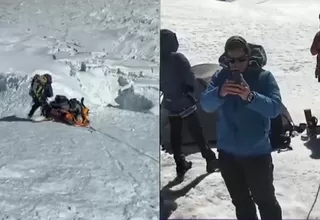 Áncash: nueva avalancha en el nevado Huascarán dejó fallecido y dos heridos