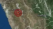 Sismo de magnitud 3.6 se registró en Áncash - Noticias de huaraz