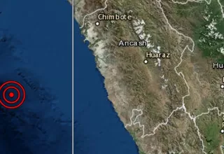 Áncash: sismo de magnitud 5.7 se registró en Santa