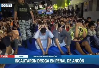 Ancón I: Más de 5 kilos de droga ingresaron al penal en un camión