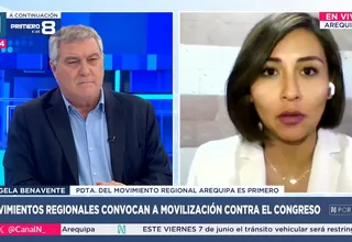 Ángela Benavente: Los partidos políticos han perdido poder en las regiones y distritos