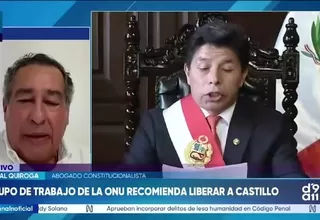 Quiroga afirma que informe de la ONU sobre Pedro Castillo carece de efectos jurídicos