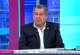 Aníbal Quiroga: No procede censura contra presidente José Jerí