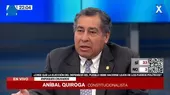 Aníbal Quiroga: Si es por méritos, nadie da la talla para ser elegido Defensor del Pueblo - Noticias de romelu lukaku