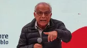 Aníbal Torres en Huánuco: "¿Dónde está la portátil? ¿Quién ha recibido un táper para asistir a esta reunión?” - Noticias de An��bal Torres