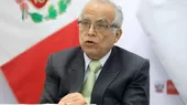 Aníbal Torres: Yo estoy viendo que la premier está trabajando conjuntamente con el presidente  - Noticias de walter-calderon