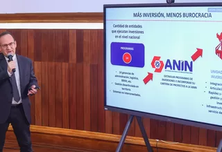 ANIN: Gobierno extingue 14 programas y pasarán a Unidad Central